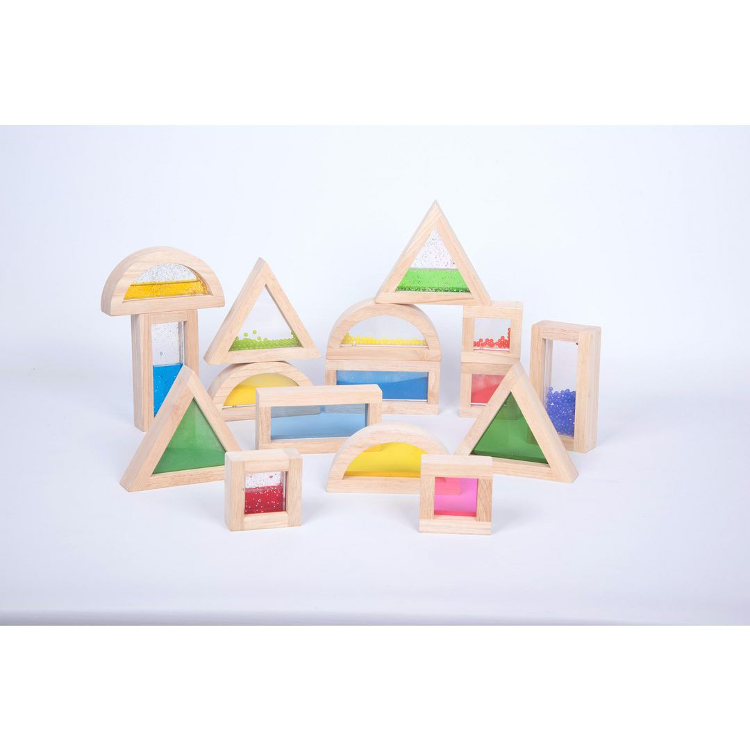 BildeSensoriska Block olika former 16/fp