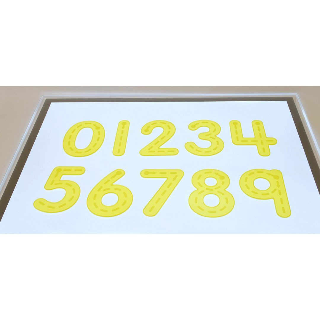 BildeSilikonsiffror 10 olika gul 10/fp