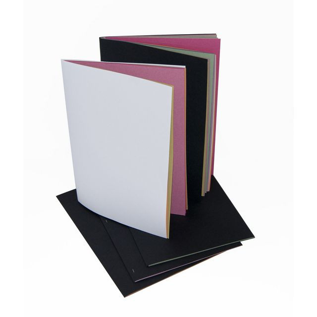 BildeKollagebok A4 Vit 5/fp