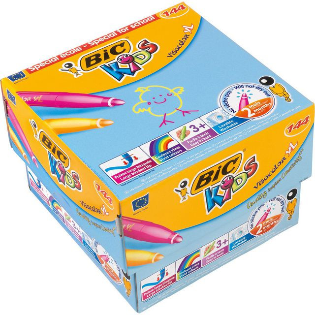 BildeFiberpenna BIC kids Visacolor XL 144/fp