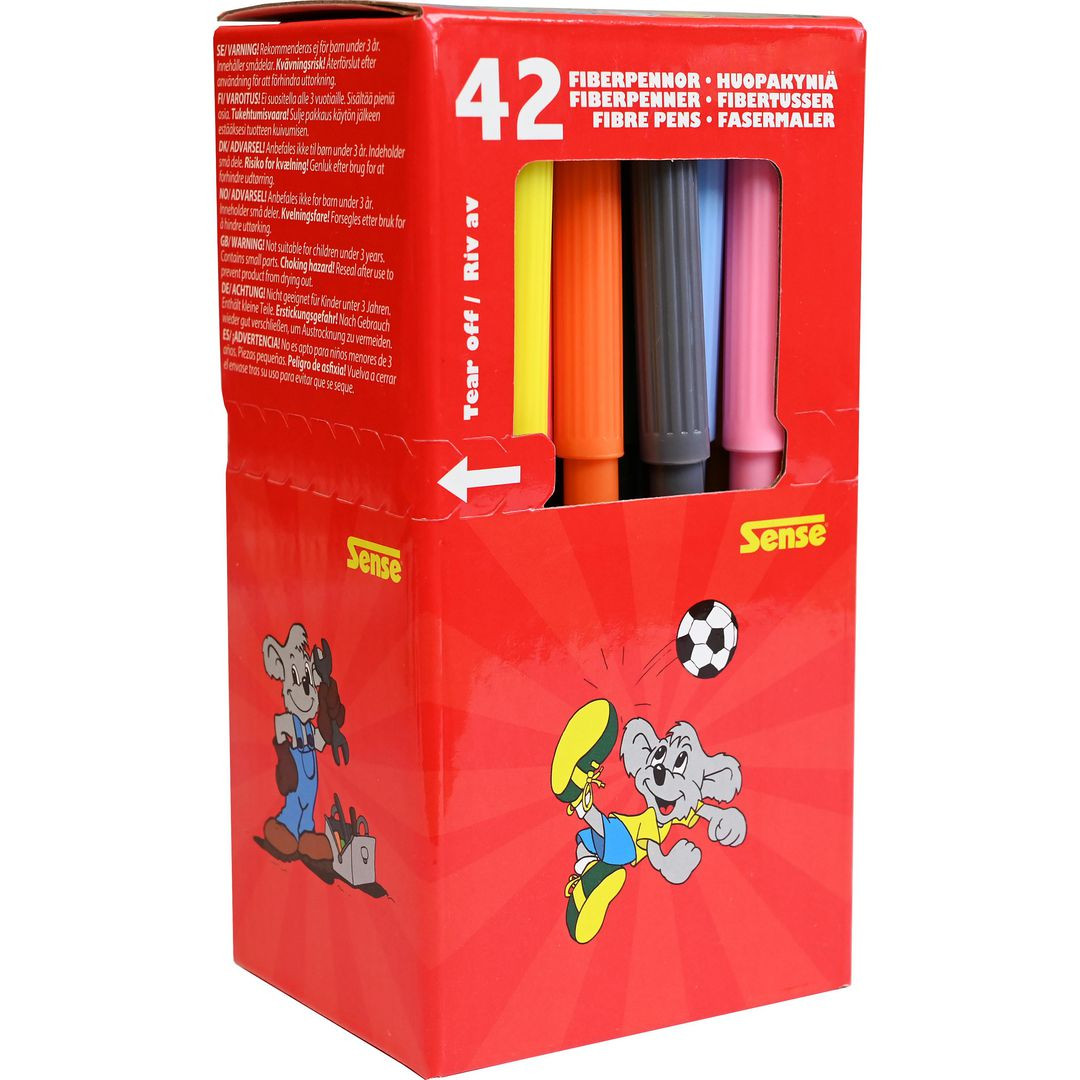 BildeFiberpenna SENSE smal burk 42/fp