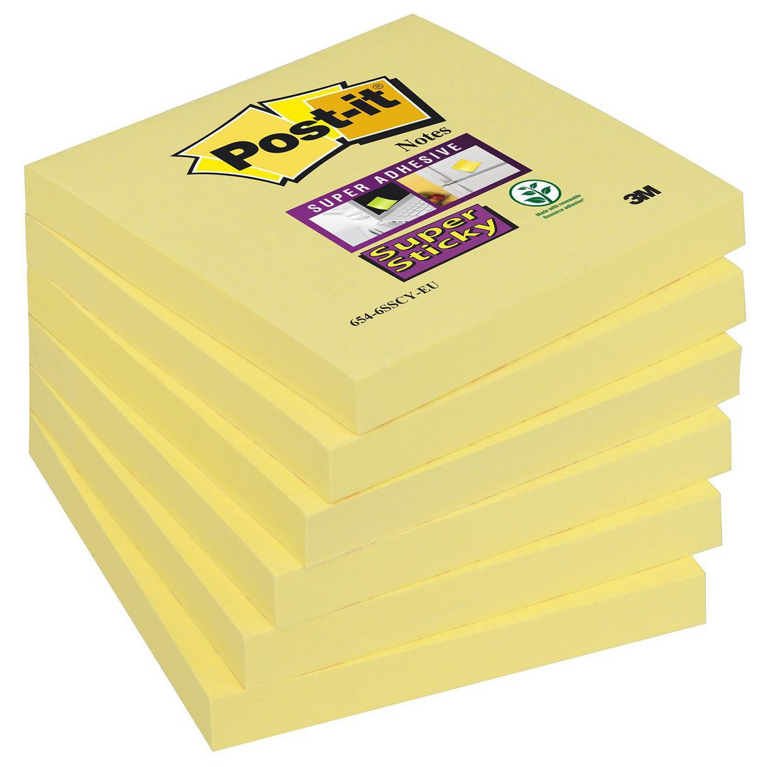 BildeNotes POST-IT SS 76X76mm gul