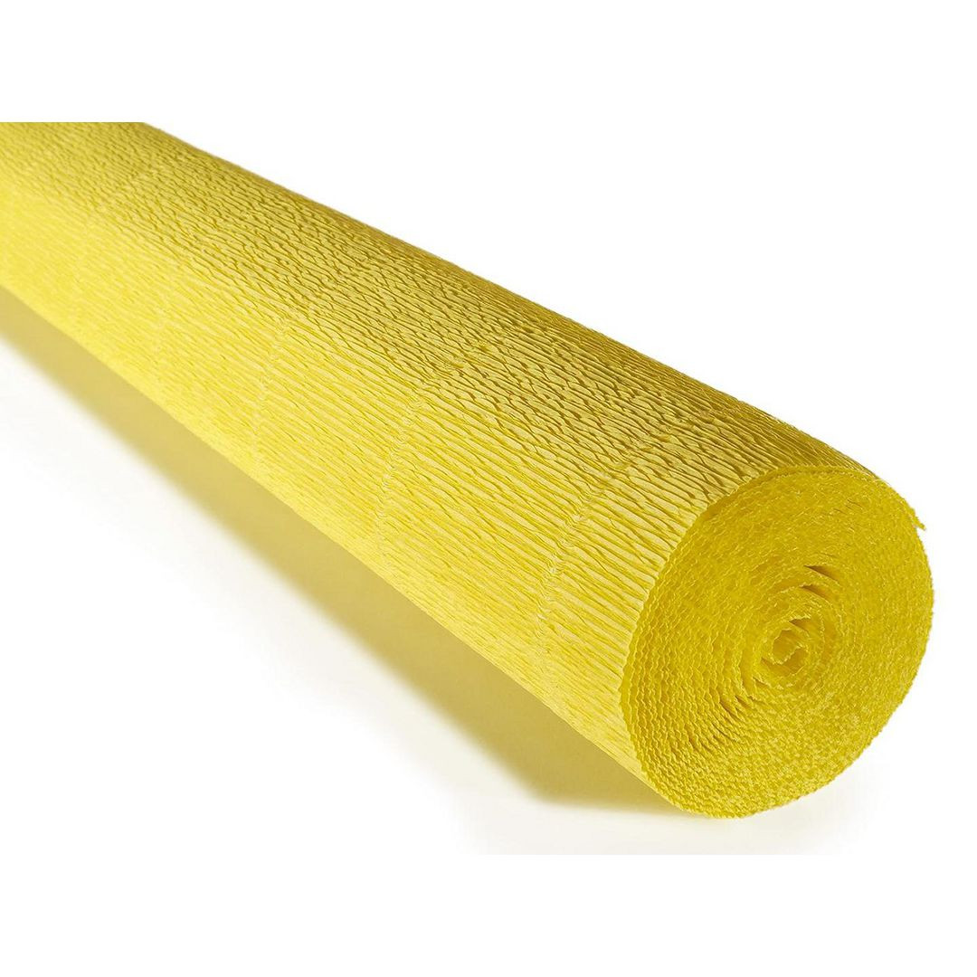 BildeKräppapper kraftigt 180gr Gul