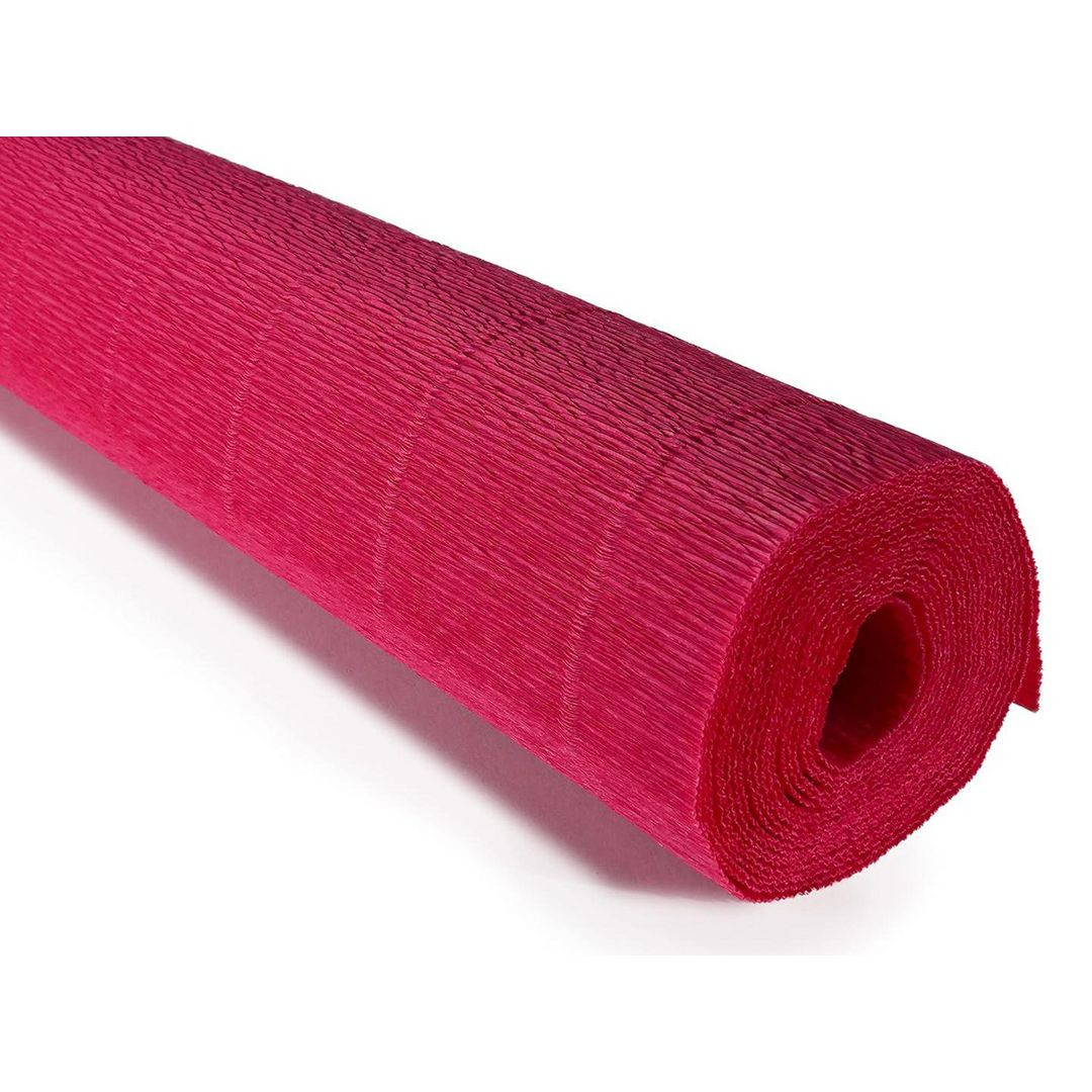 BildeKräppapper kraftigt 180gr Vinröd