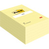 Notes POST-IT linjerat 102x152mm gul