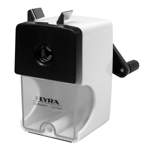 BildePennvässare LYRA bordsmodell svart/vit