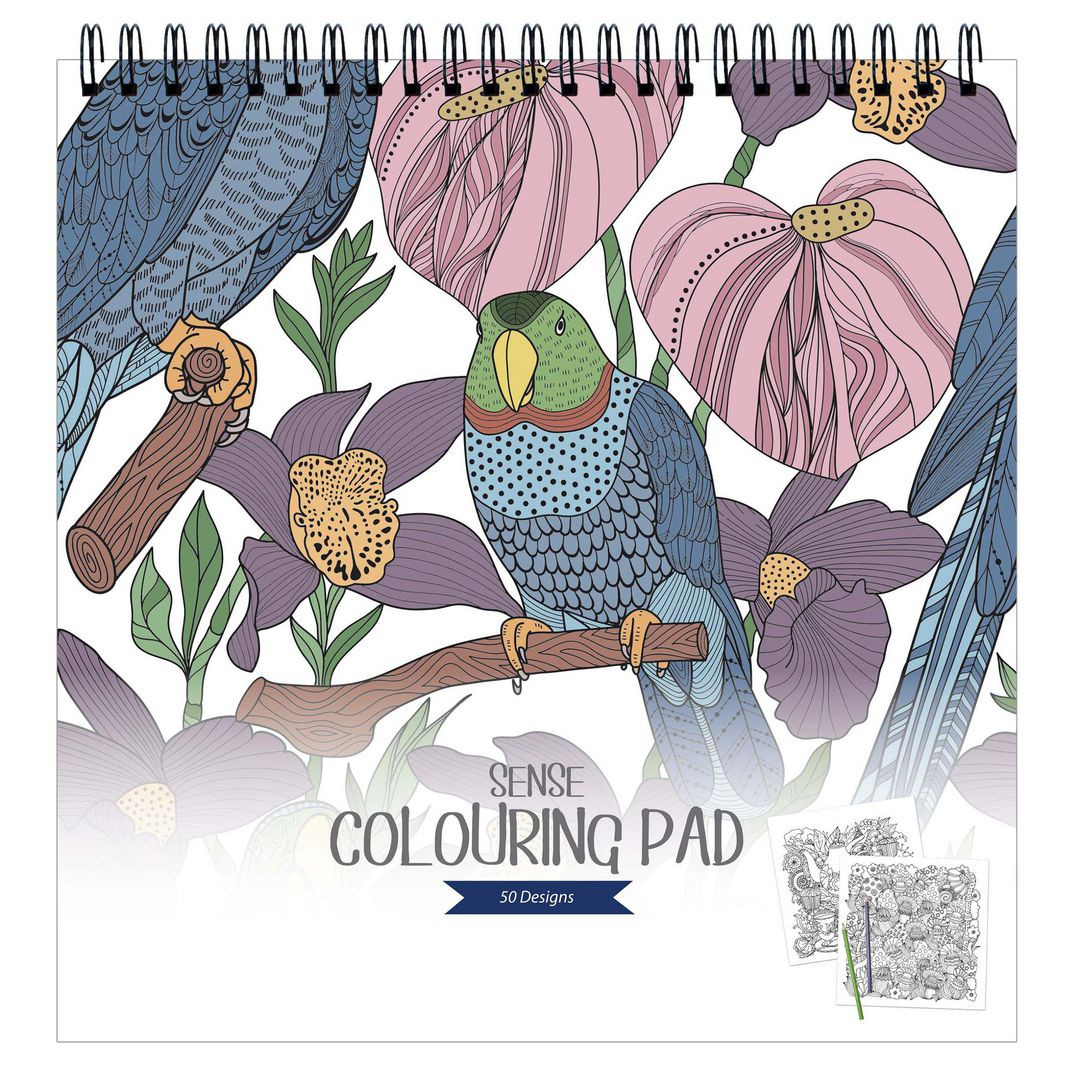 BildeMålarbok för vuxna SENSE