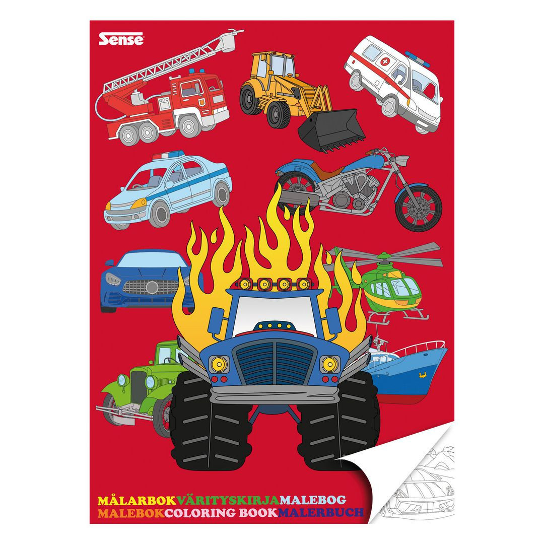 BildeMålarbok Fordon