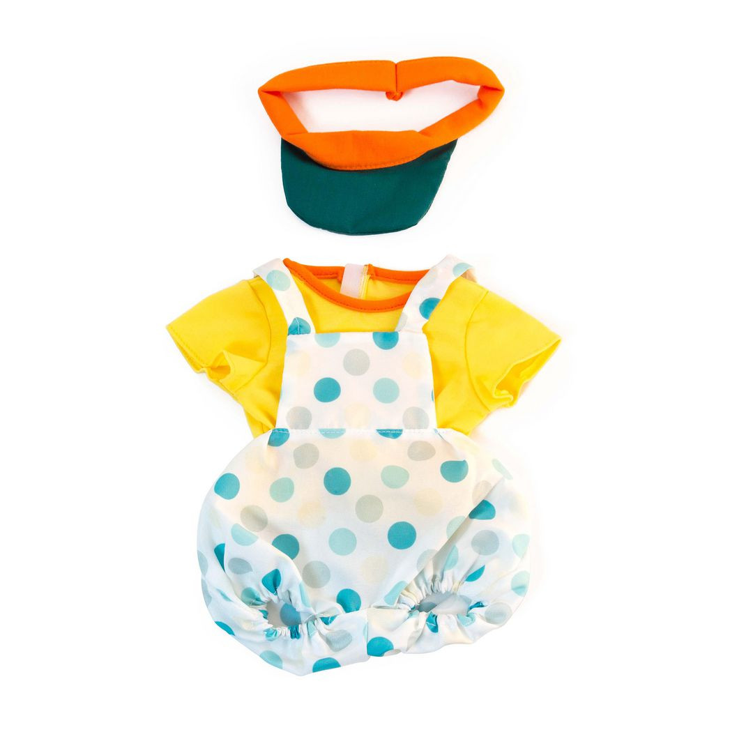 BildeDockkläder shorts T-shirt 38cm 3delar