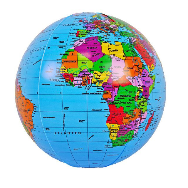 BildeJordglob Uppblåsbar Ø40cm