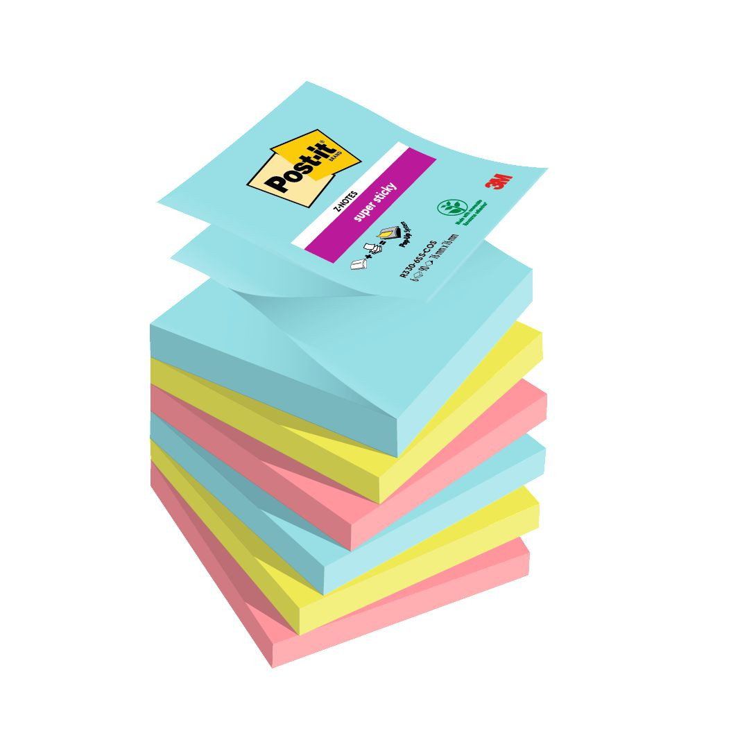 BildeNotes POST-IT Z-block Cosmi 76x76mm 6/fp