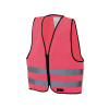 Reflexväst dragkedja Barn S Rosa