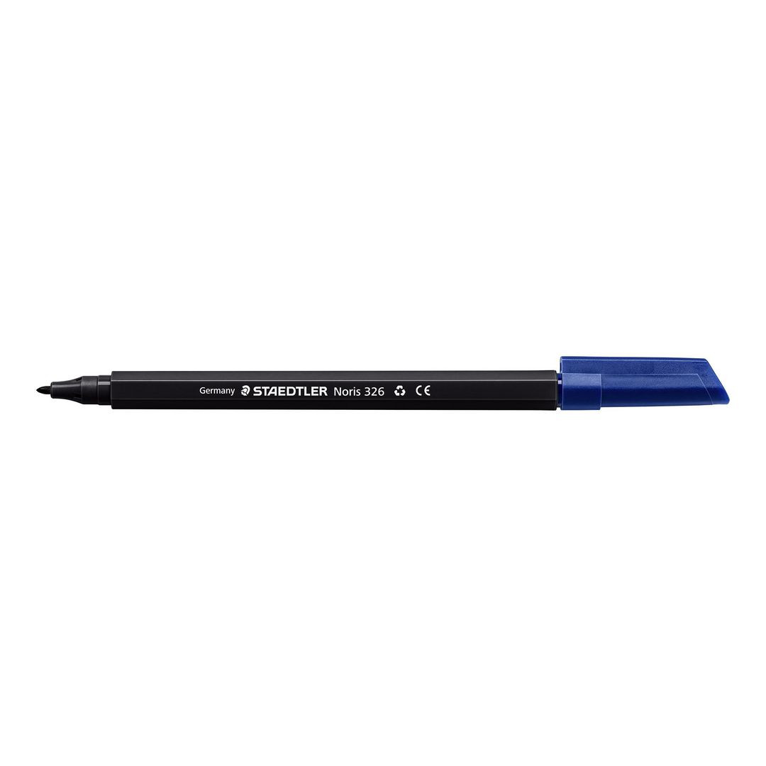 BildeFiberpenna STAEDTLER 326 1mm Svart