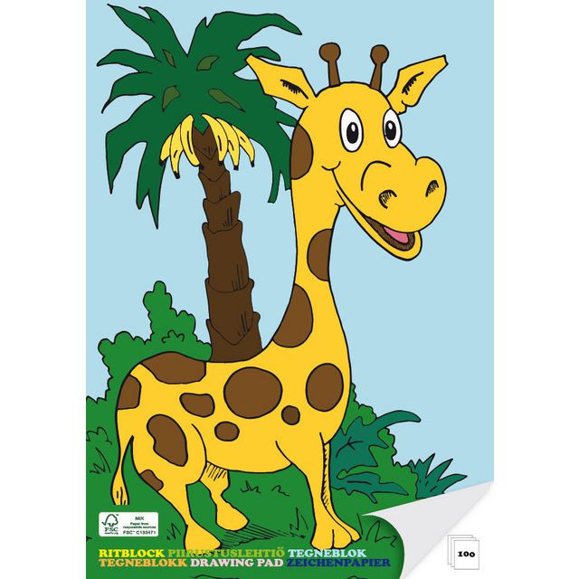 BildeRitblock A5 100 blad