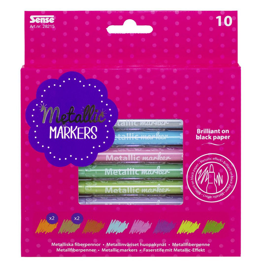 BildeFiberpenna metallic 10/fp