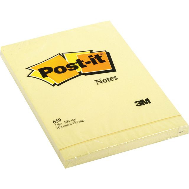 BildeNotes POST-IT 102x152mm gul