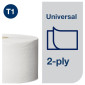 Toalettpapper TORK Uni T1 2-lag 6/fp