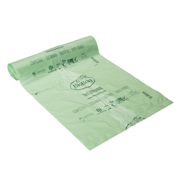 BildePapperskorgspåse BIOBAG 10L 20my 25/rl