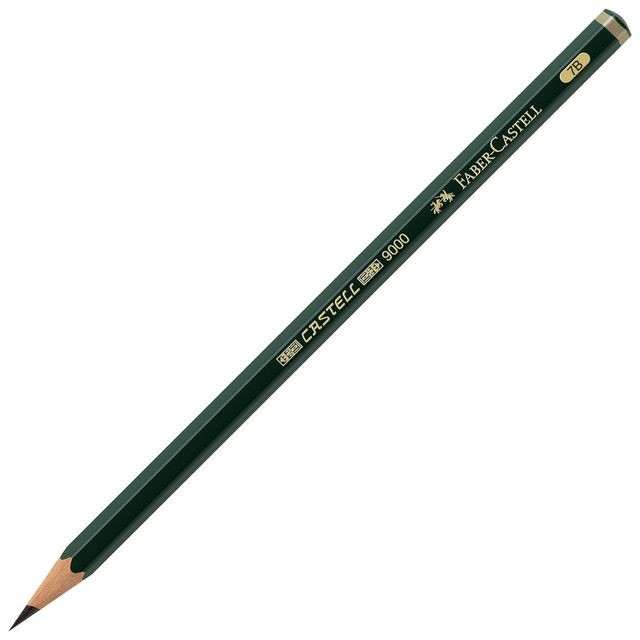 BildeBlyertspenna Faber Castell 9000 7B