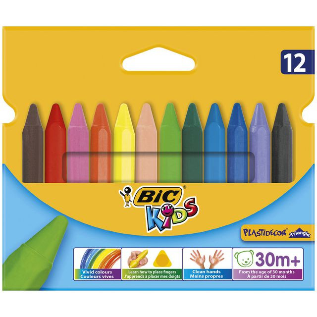 BildePlastkritor Bic Plastidecor 12/fp