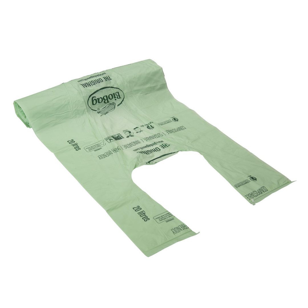 BildePapperskorgspåse BIOBAG 20L 15my 25/rl