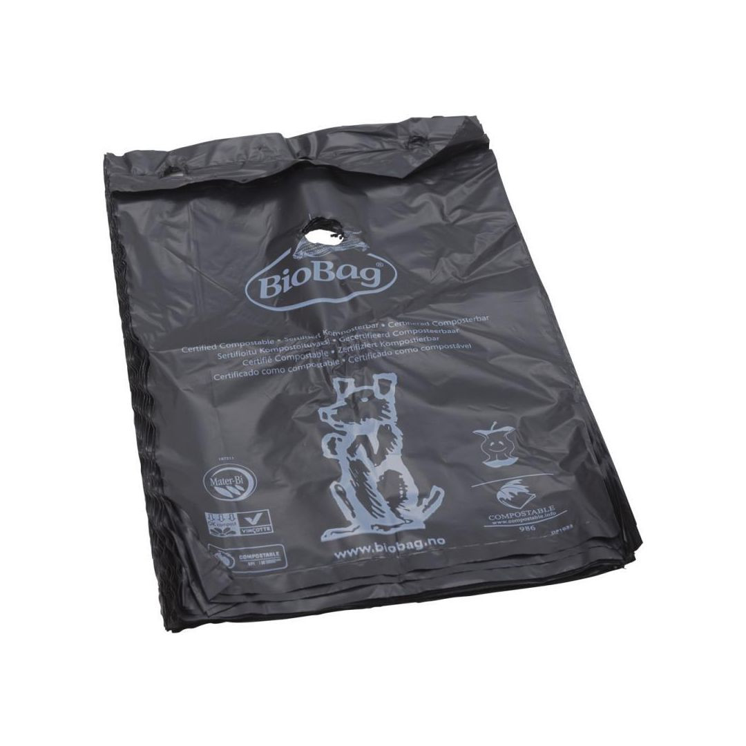 BildeHundpåse BIOBAG svart 50/fp