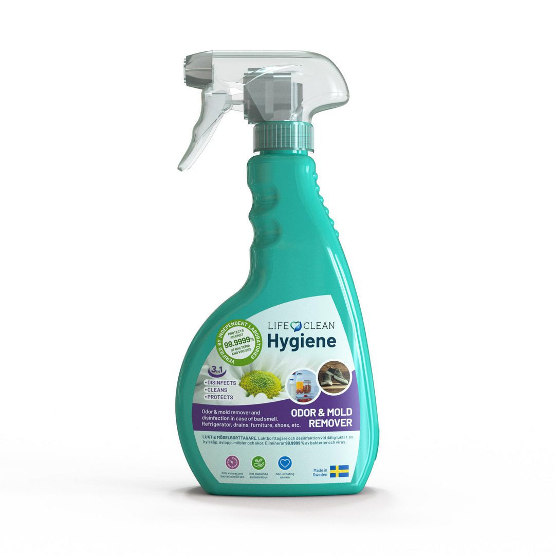 BildeYtdesinfektion LIFECLEAN Odor&Mold 450ml