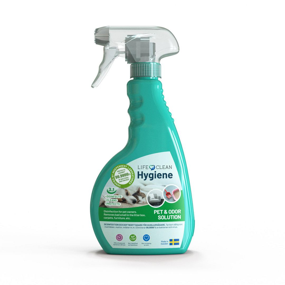 BildeYtdesinfektion LIFECLEAN Pet&Odor 450ml