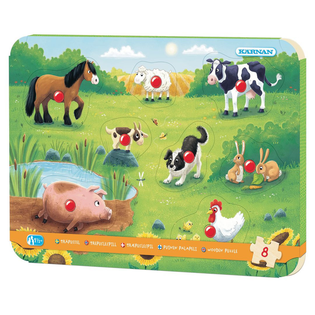 BildeKnoppussel bondgården 30x21cm