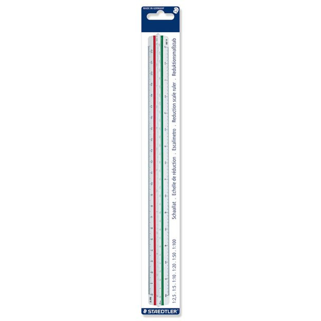 BildeSkallinjal STAEDTLER skalor 1:2,5-100