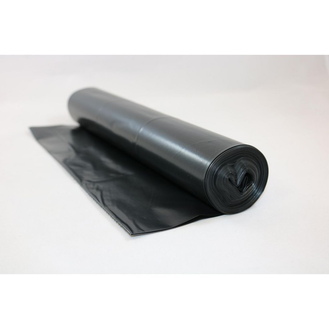 BildePlastsäck latrin LD 70L 80my svart 10/rl