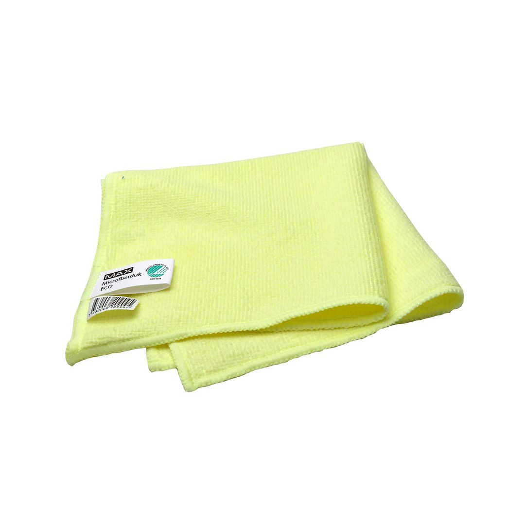 BildeMicrofiberduk MAX ECO 32x32cm gul 10/fp