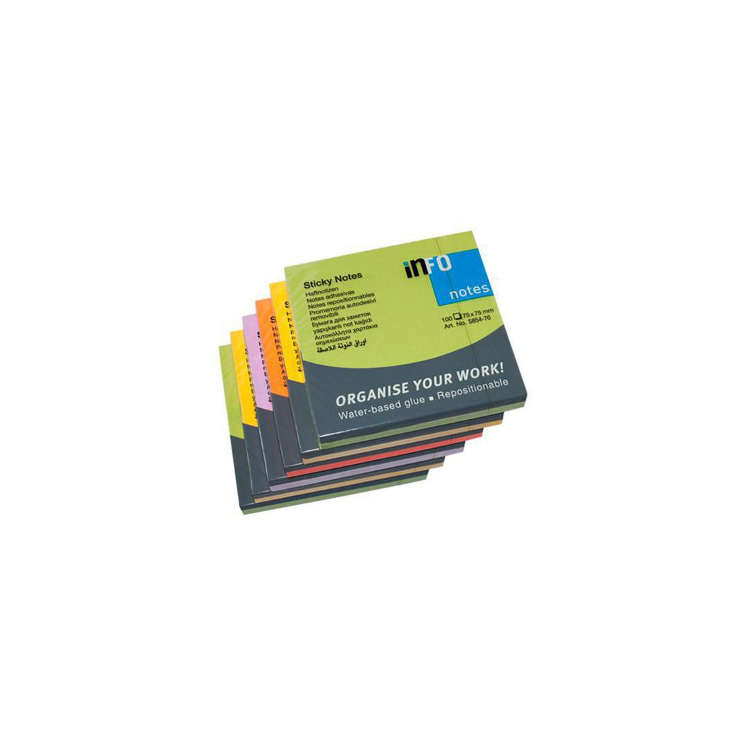 BildeNotes INFO NOTES 75x75mm Spring