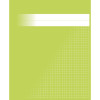 Räknehäfte 17x21cm rutat 5x5mm ljusgrön