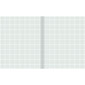 Räknehäfte 17x21cm rutat 5x5mm ljusgrön