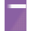 Räknehäfte A5 rutat 5x5mm lila 24 blad