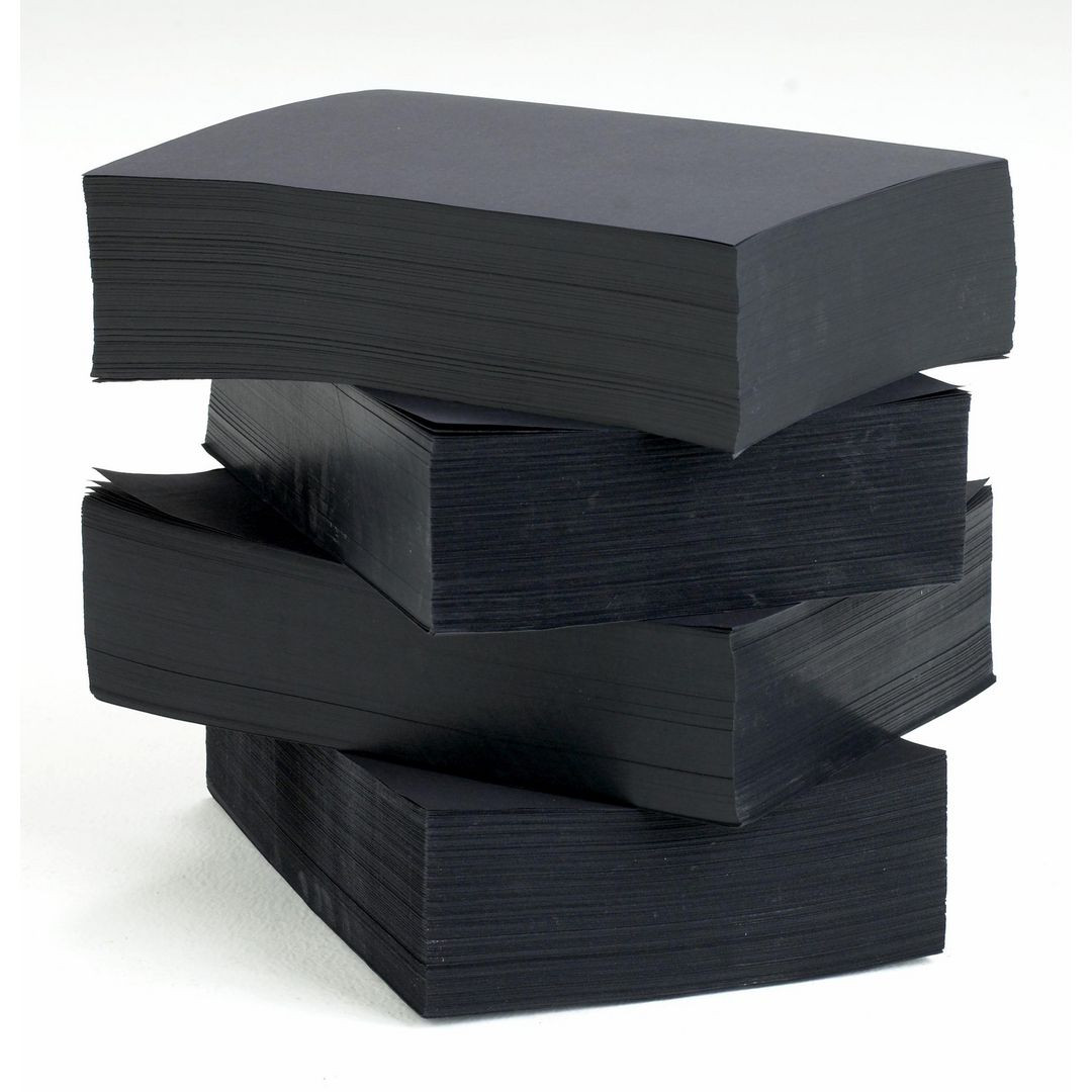 BildeTonpapper 250x320 mm 500/fp svart