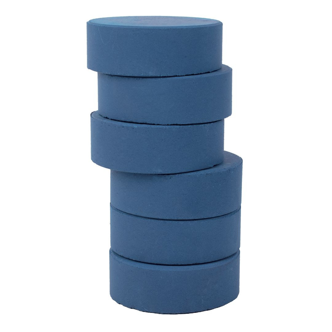 BildeFärgpuckar 57mm, mörkblå 6/fp