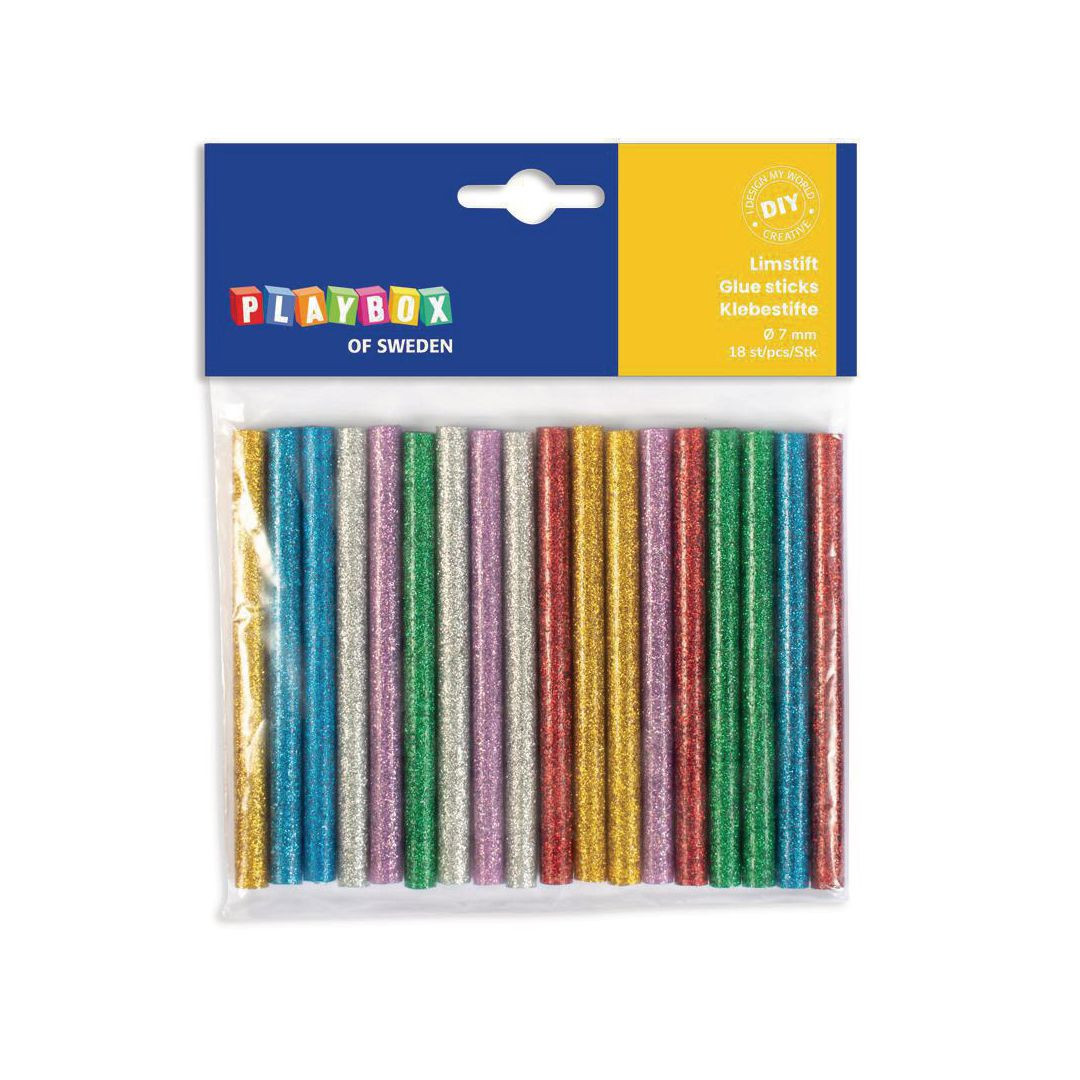 BildeLimstänger 7 mm glitter 18/fp