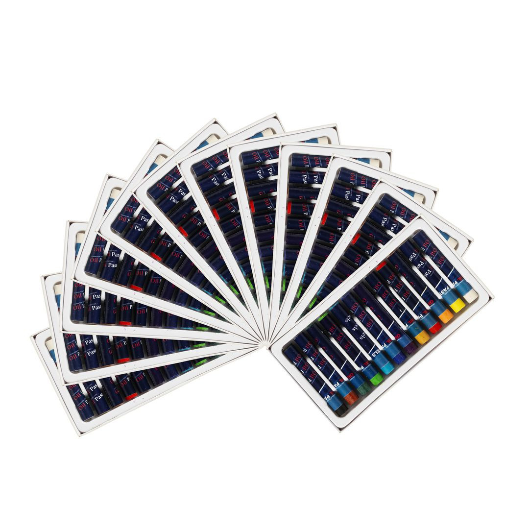 BildeOljepastellkrita klasspack 144/fp