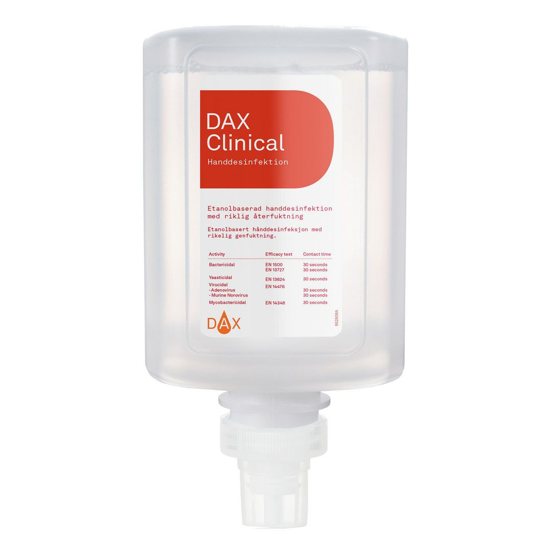 BildeHanddesinfektion DAX Clinical refill 1L