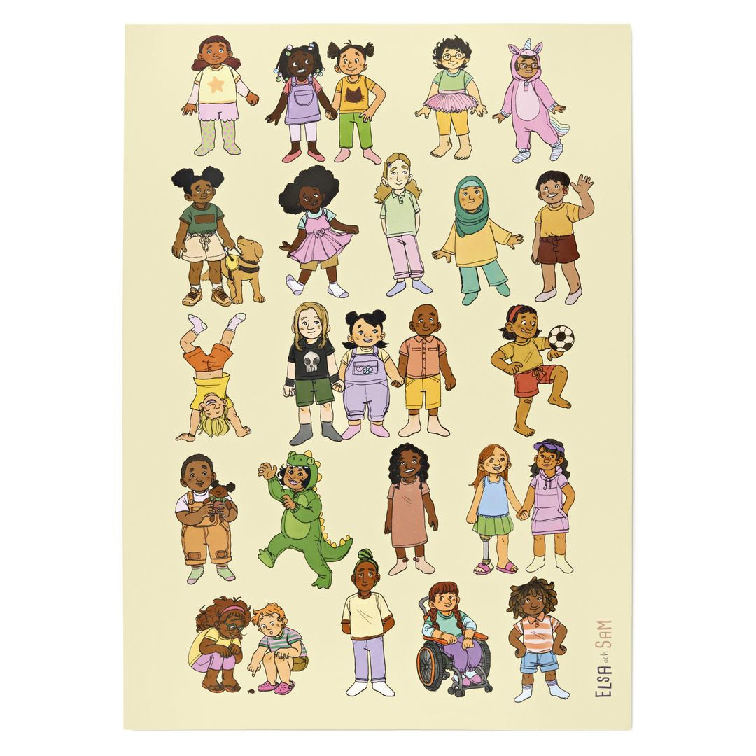 BildePlansch barn, mångfaldsfokuserad