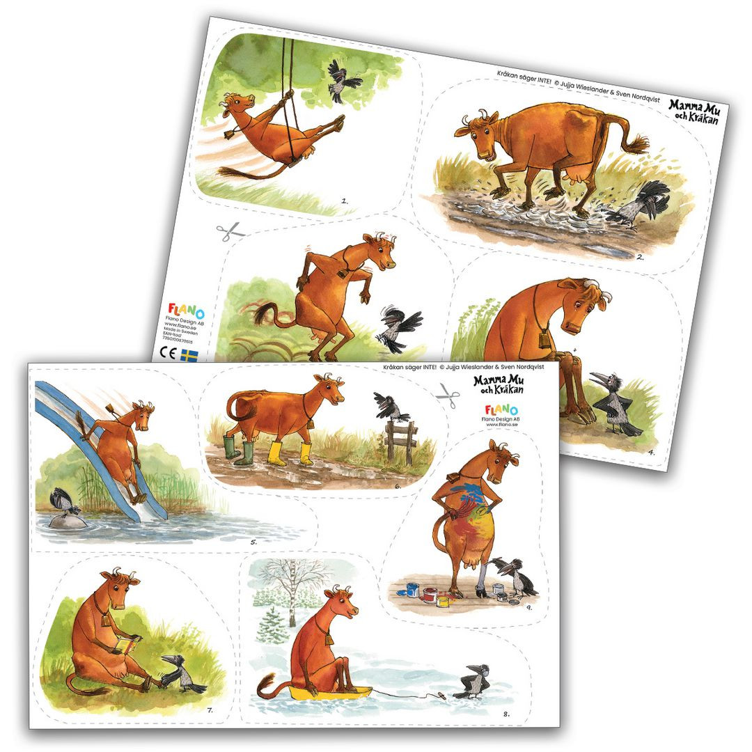 BildeFlanosats Mamma Mu och Kråkan