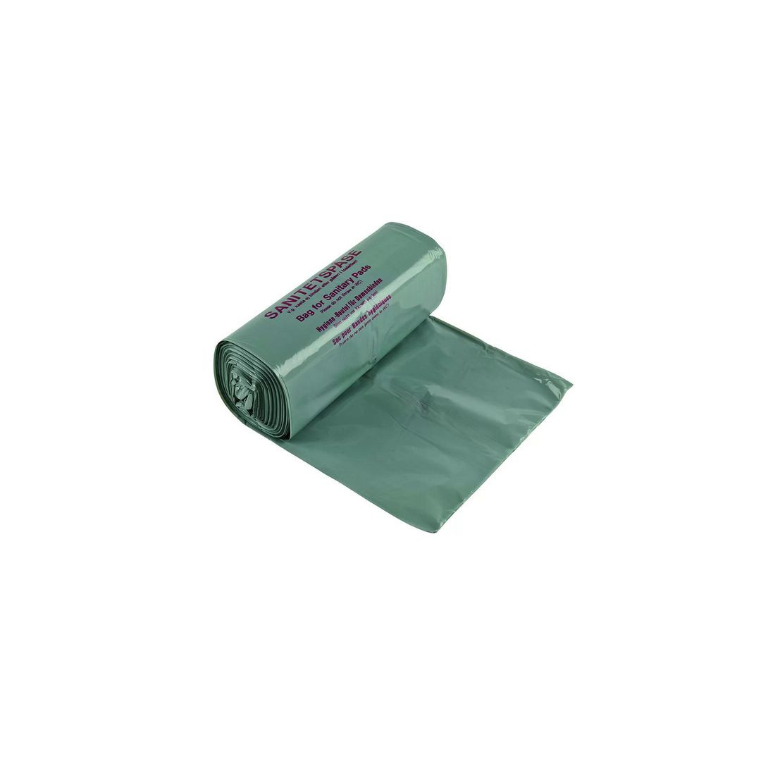 BildeSanitetspåse LLD text 25my grå 100/rl