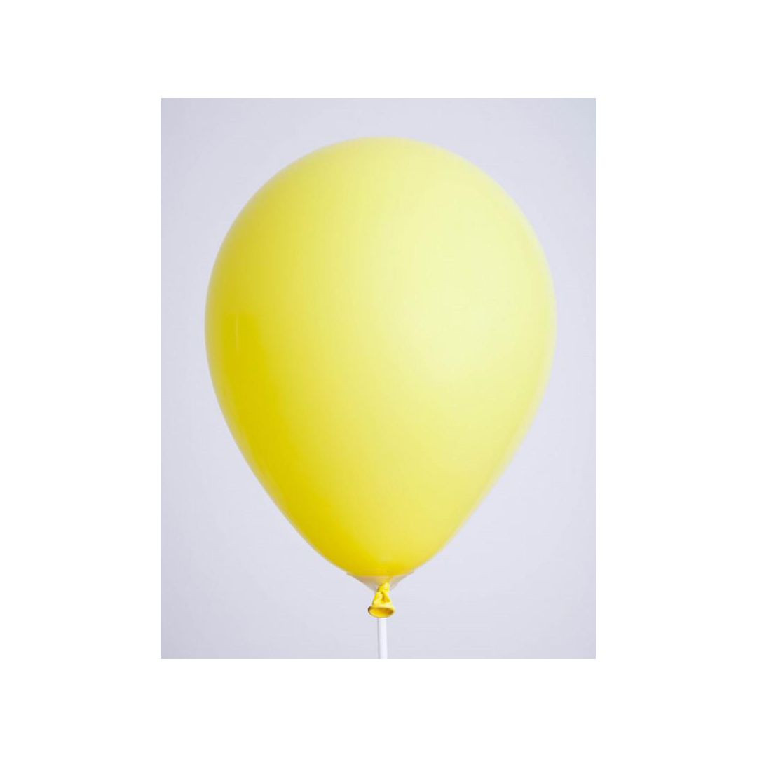 BildeBallonger 25cm 100/fp gul