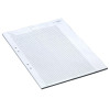 Provskrivningsblad A4 ruta 5x5mm 500/fp