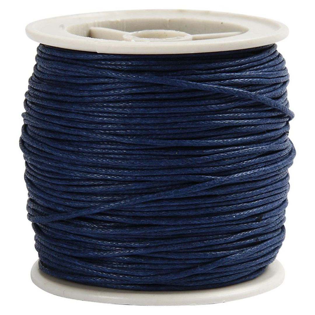 BildeBomullsnodd vaxad Blå