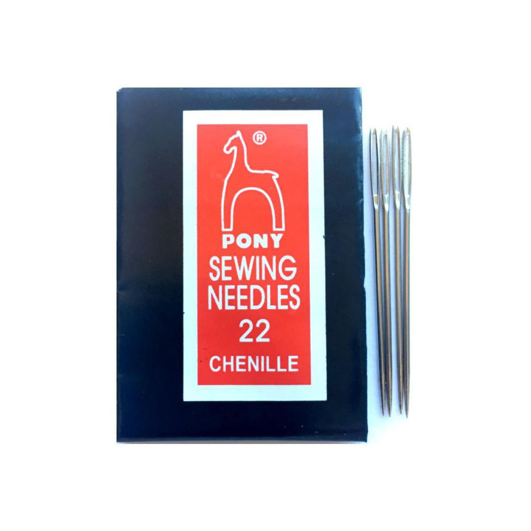 BildeChenillenål nr 22 med udd 25/fp