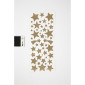 Glitterstickers guld stjärnor 110/fp