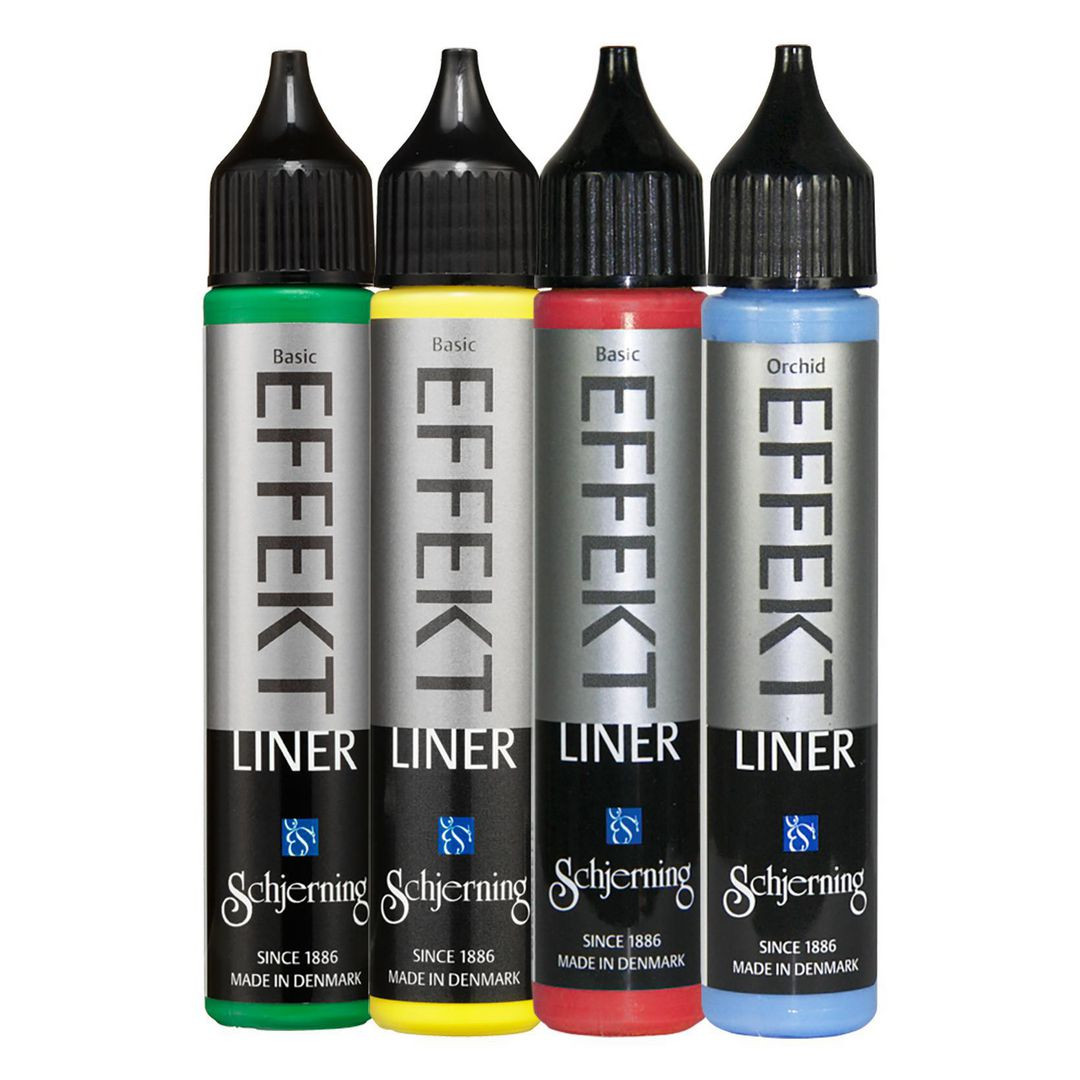 BildeEffektliner basfärg 4x28 ml 4/fp